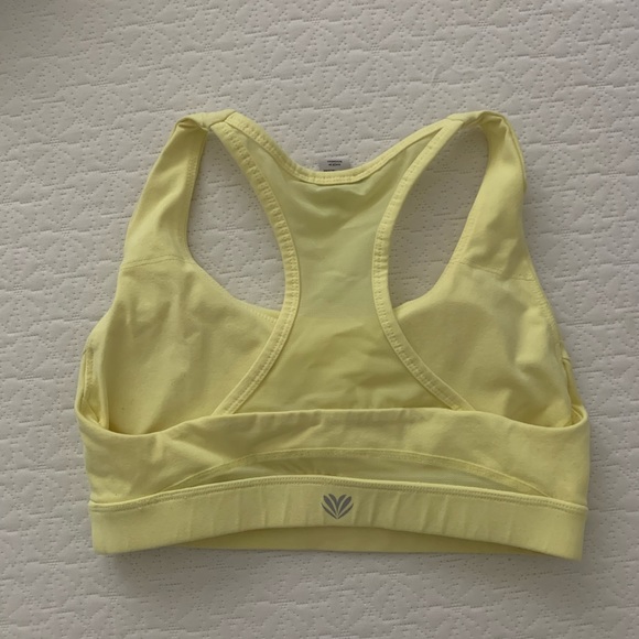 Forever 21 Yellow Sports Bra - Picture 2 of 2